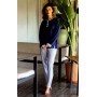PIJAMA SRA. C/PERNA 100%ALG. REF.1193