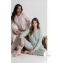 PIJAMA SRA. CARDADO 100%ALG. MIRA REF. 8551MW  