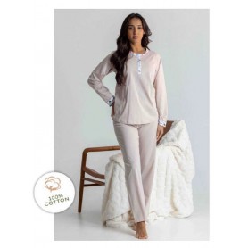PIJAMA SRA. 100%ALG. MIRA REF. 8530MW            