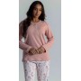PIJAMA SRA. JUVENIL CARDADO MIRA REF. 8555MW          