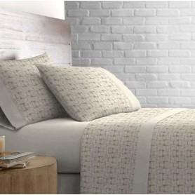 JOGO CAMA FLANELA REF. COBRES