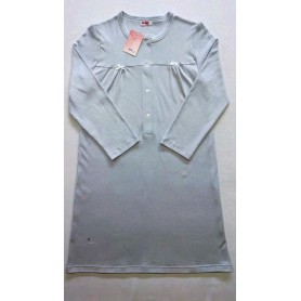 CAMISA DE NOITE CARDADA 100%ALG. REF. 4239