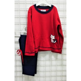 PIJAMA CRIANÇA MENINA REF.1677M