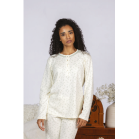PIJAMA SRA. CLASSICO CARDADO MIRA REF. 8429MW         