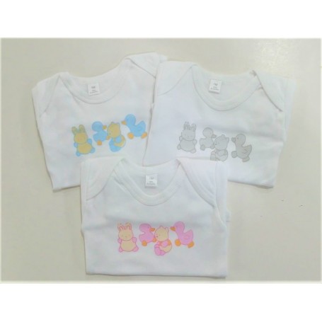 BODY BEBE 100%ALGODÃO