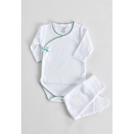 CONJUNTO BODY+CALÇA BEBE 100%ALGODÃO REF. 144