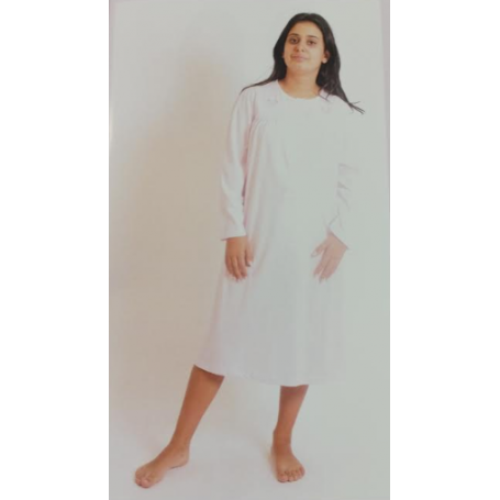 CAMISA NOITE SRA. C/MANGA REF: 4222