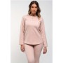 PIJAMA SRA. LISO CARDADO MIRA REF. 8193MW