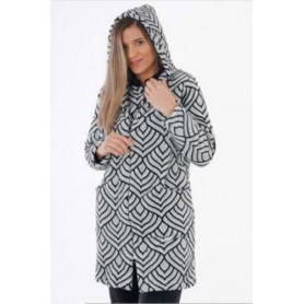 ROBE SRA. CORALINA C/ FECHO C/CAPUCHO  REF. 9226