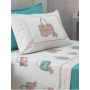 JOGO CAMA FLANELA REF. TEEN BAG