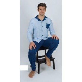 PIJAMA HOMEM CASACO REF. 1907
