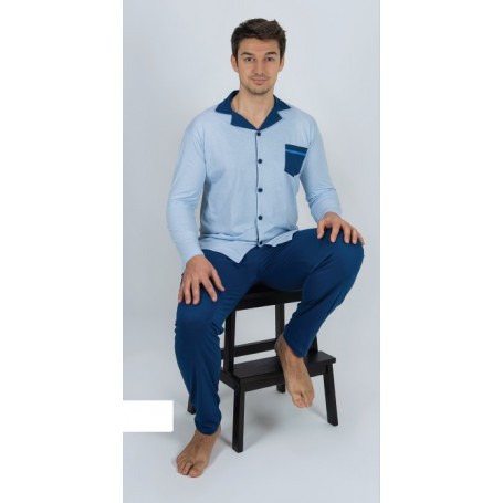 PIJAMA HOMEM CASACO REF. 1907
