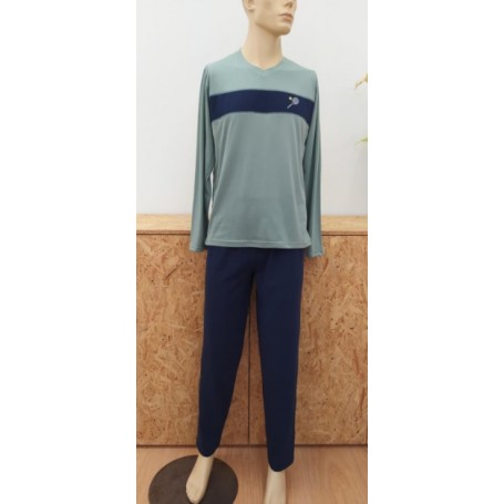 PIJAMA HOMEM V C/PERNA S/CARDA RFª204
