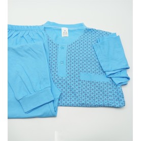 PIJAMA HOMEM JERSEY CALÇA PUNHO REF:190
