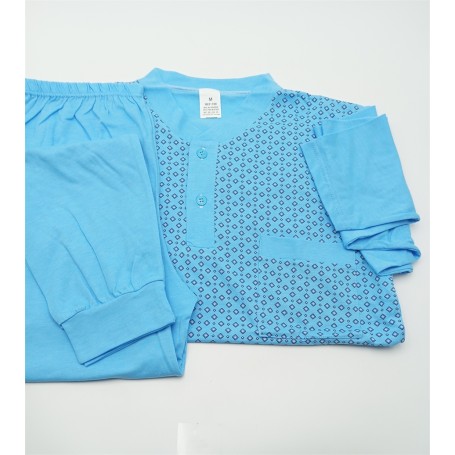 PIJAMA HOMEM JERSEY CALÇA PUNHO REF:190