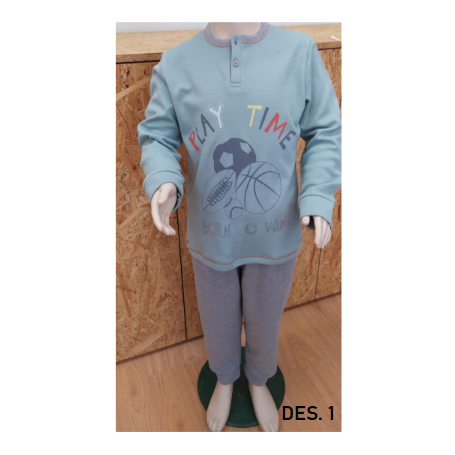 PIJAMA RAPAZ CARDADO RFª.84