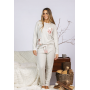 PIJAMA SRA. BONECO CARDADO MIRA REF. 8431MW         