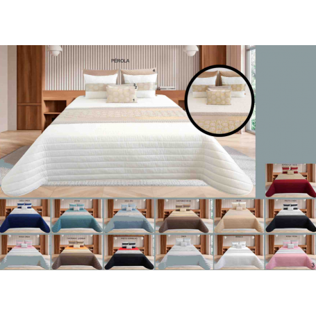 EDREDÃO JACQUARD C/2 ALMOFADAS REF: 025