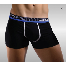 BOXER HOMEM CARCIL LISO ELASTICO ENCAXE 