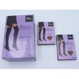 MEIA LIGA MOUSSE OPACO 