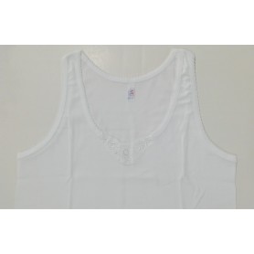 CAMISOLA SRA. BORDADO ALÇA RF.ª 556S