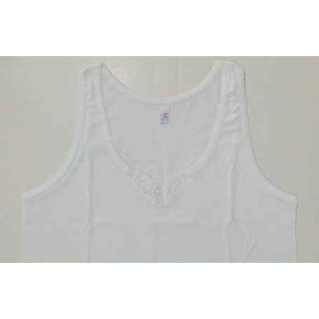 CAMISOLA SRA. BORDADO ALÇA RF.ª 556S