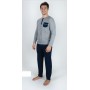 PIJAMA HOM. ESTAMPADO 100%ALG REF. 1903