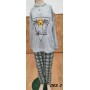 PIJAMA RAPAZ ALGODÃO C/PERNA RFª77 