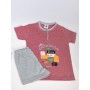 PIJAMA RAPAZ ALGODÃO CALÇÃO RFª2281 